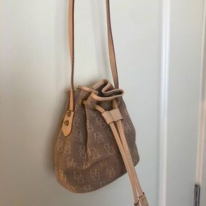 Dooney & Bourke Monogrammed Mini Bucket Bag